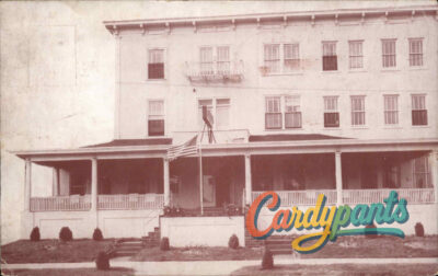 Asbury Park, New Jersey Woodbridge Hotel July 4th Weekend Postcard