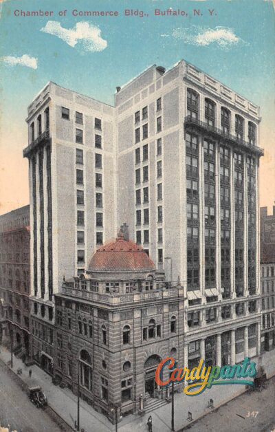 Buffalo, NY Chamber of Commerce Building View Postcard