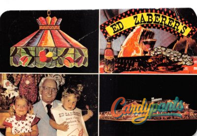 Wildwood, NJ Ed Zaberer's World Famous Restaurant View Postcard